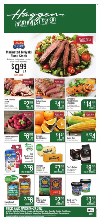Haggen (WA) Weekly Ad Flyer March 16 to March 23