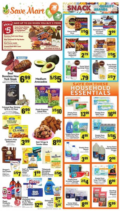 Save Mart (CA, NV) Weekly Ad Flyer March 16 to March 23