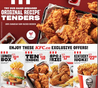 KFC Canada Coupon (Nova Scotia) Valid until May 1