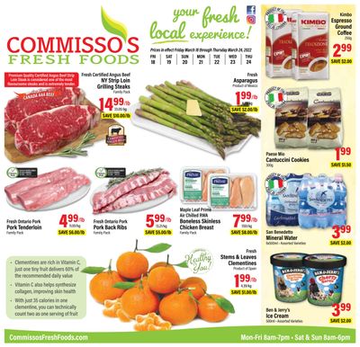 Commisso's Fresh Foods Flyer March 18 to 24