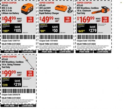 Harbor Freight Weekly Ad Flyer March 17 to March 24