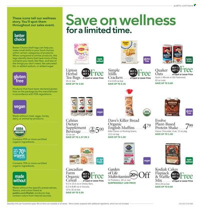 Publix (AL, FL, GA, NC, SC, TN) Weekly Ad Flyer March 17 to March 24