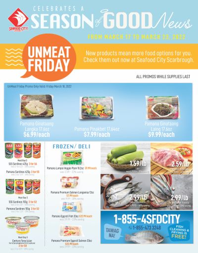 Seafood City Supermarket (ON) Flyer March 17 to 23
