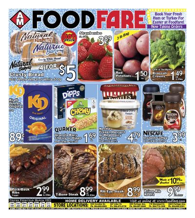Food Fare Flyer March 19 to 25