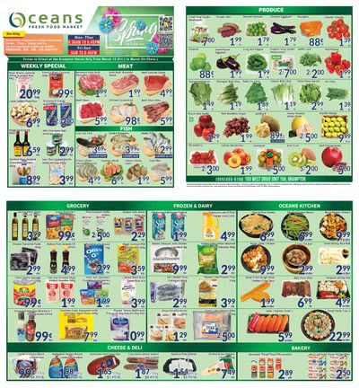 Oceans Fresh Food Market (Brampton) Flyer March 18 to 24