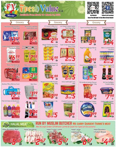 Fresh Value Flyer March 18 to 24