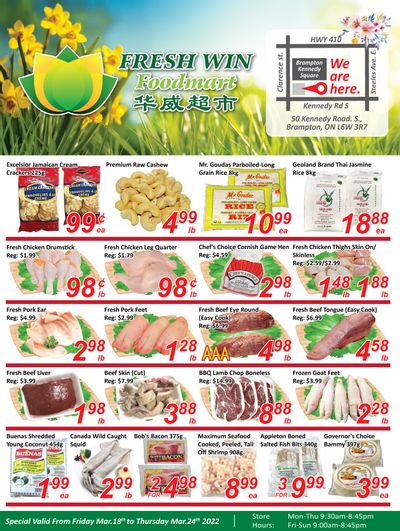 Fresh Win Foodmart Flyer March 18 to 24