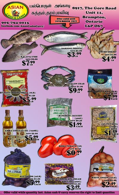Asian Cash & Carry Flyer March 18 to 24