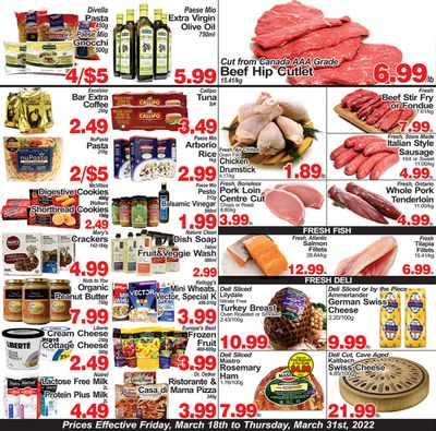 Greco's Fresh Market Flyer March 18 to 31