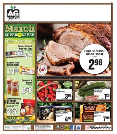 AG Foods Flyer March 18 to 24