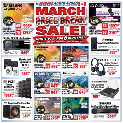 2001 Audio Video Flyer March 18 to 24