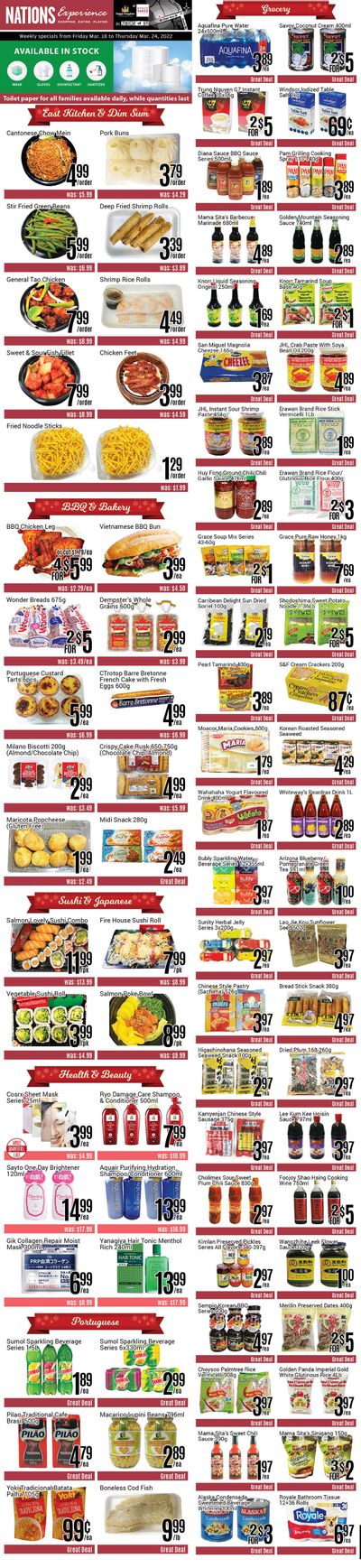 Nations Fresh Foods (Toronto) Flyer March 18 to 24