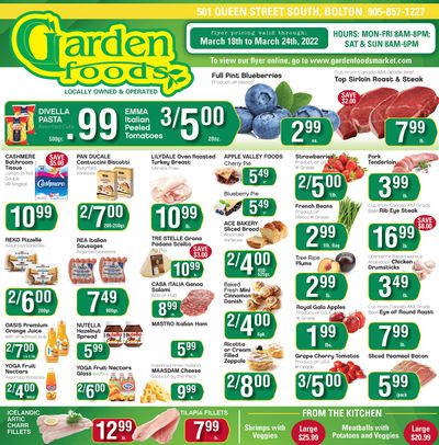 Garden Foods Flyer March 18 to 24