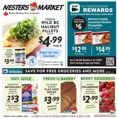 Nesters Market Flyer March 20 to 26