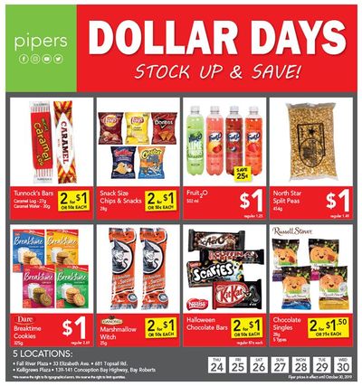 Pipers Superstore Flyer October 24 to 30