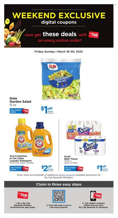 Cub Foods (MN) Weekly Ad Flyer March 18 to March 25