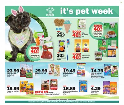 Meijer (IL, IN, KY, MI, OH, WI) Weekly Ad Flyer March 18 to March 25