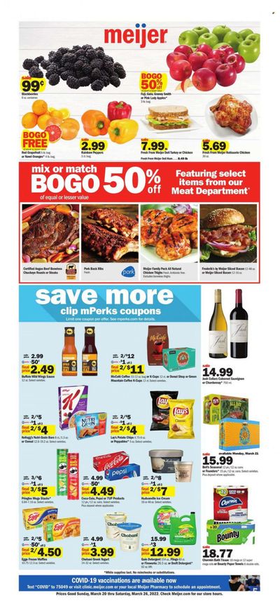 Meijer (IL) Weekly Ad Flyer March 18 to March 25