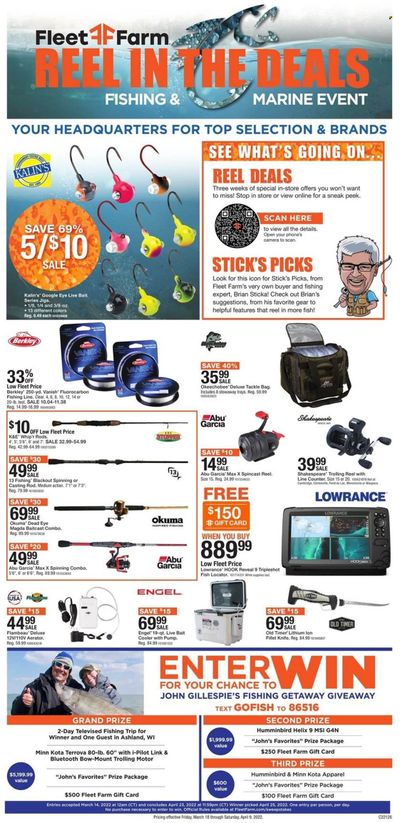 Fleet Farm (IA, MN, ND, WI) Weekly Ad Flyer March 18 to March 25