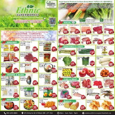 Ethnic Supermarket Flyer March 18 to 24