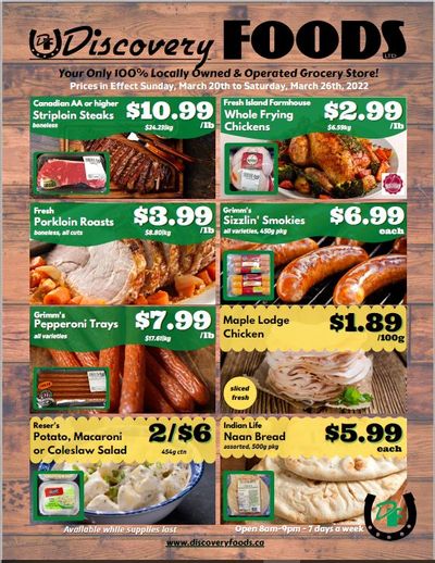 Discovery Foods Flyer March 20 to 26