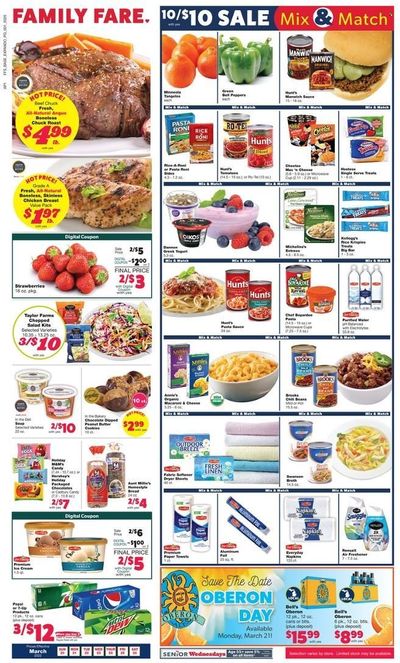 Family Fare (MI) Weekly Ad Flyer March 21 to March 28