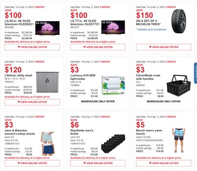 Costco Canada More Savings Weekly Coupons/Flyers for: Ontario, New Brunswick, Newfoundland & Labrador and Nova Scotia, Until April 3 Costco Canada More Savings Weekly Coupons/Flyers for: Ontario, New Brunswick, Newfoundland & Labrador and Nova Scotia, Until April 3