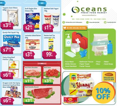 Oceans Fresh Food Market (Brampton) Flyer March 27 to April 2