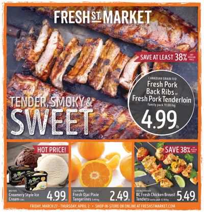 Fresh St. Market Flyer March 27 to April 2