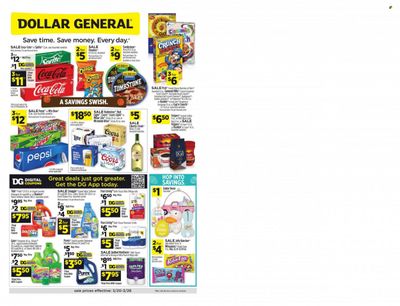 Dollar General (CA, NV) Weekly Ad Flyer March 21 to March 28