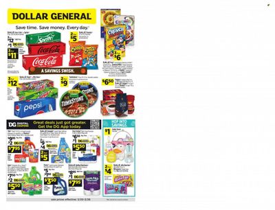 Dollar General Weekly Ad Flyer March 21 to March 28