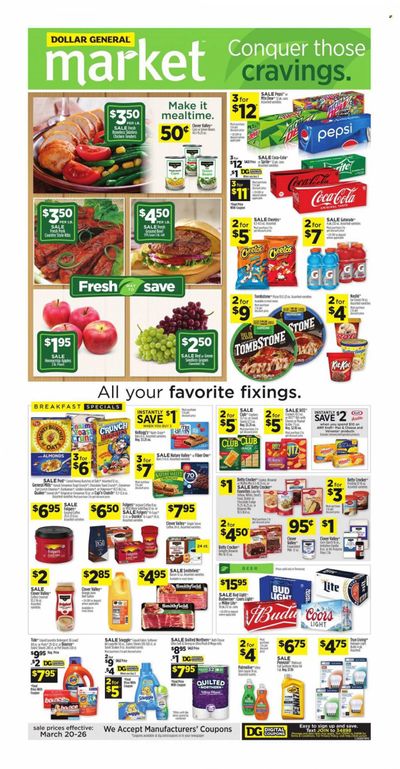 Dollar General (TN) Weekly Ad Flyer March 21 to March 28