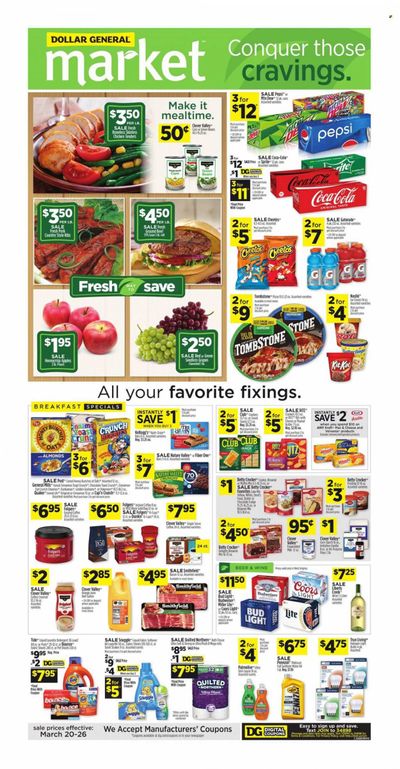 Dollar General (WV) Weekly Ad Flyer March 21 to March 28
