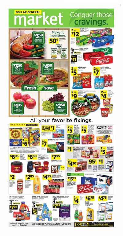 Dollar General (MS) Weekly Ad Flyer March 21 to March 28