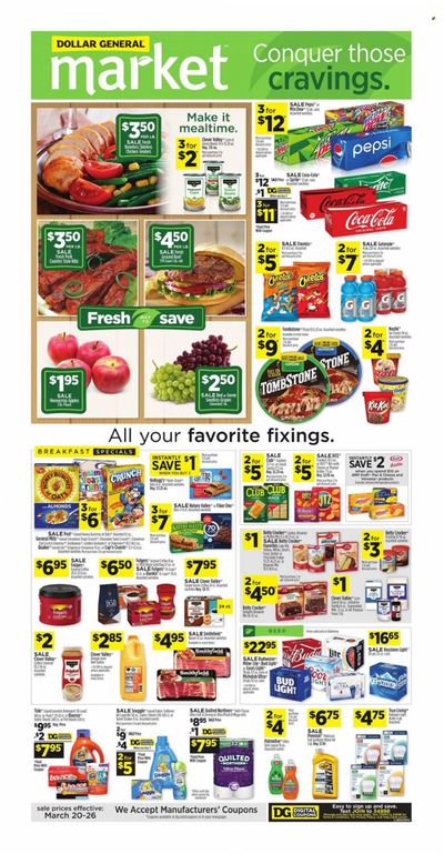 Dollar General (OK) Weekly Ad Flyer March 21 to March 28