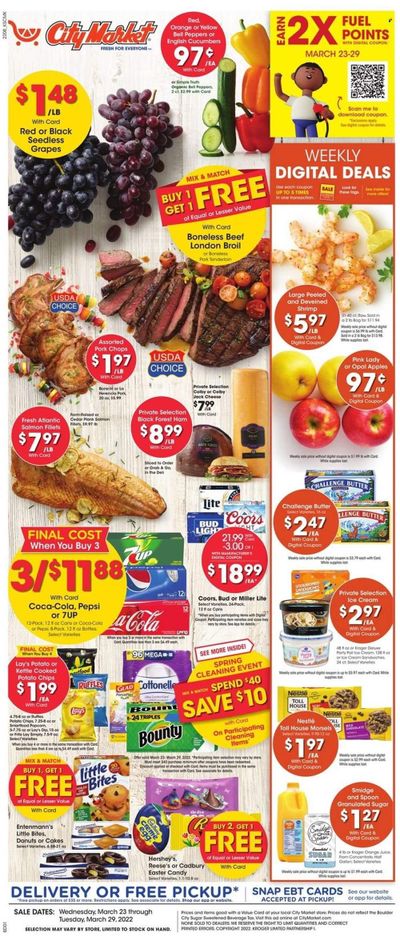 City Market (CO, UT, WY) Weekly Ad Flyer March 22 to March 29