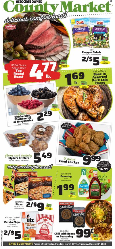 County Market (IL, IN, MO) Weekly Ad Flyer March 22 to March 29