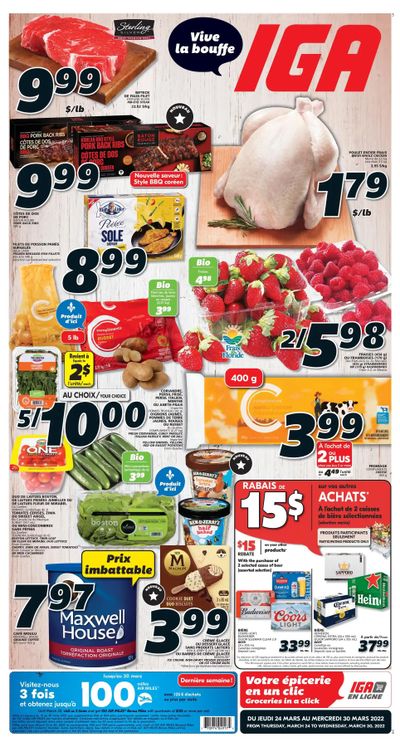 IGA (QC) Flyer March 24 to 30
