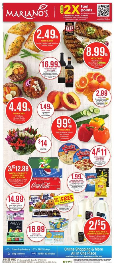 Mariano’s (IL) Weekly Ad Flyer March 23 to March 30