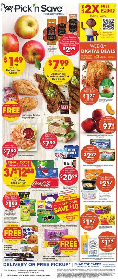 Pick ‘n Save (WI) Weekly Ad Flyer March 23 to March 30