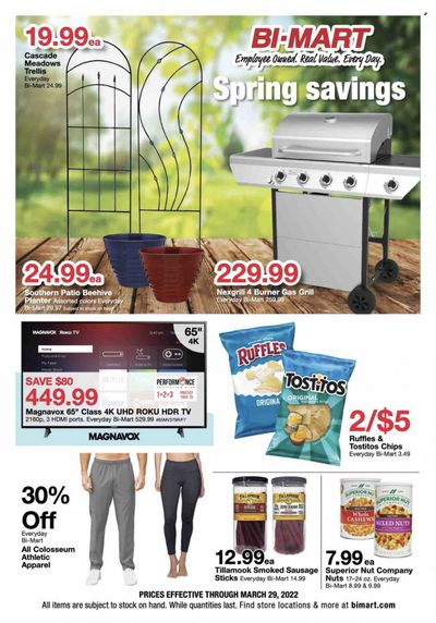 Bi-Mart (ID, OR, WA) Weekly Ad Flyer March 23 to March 30