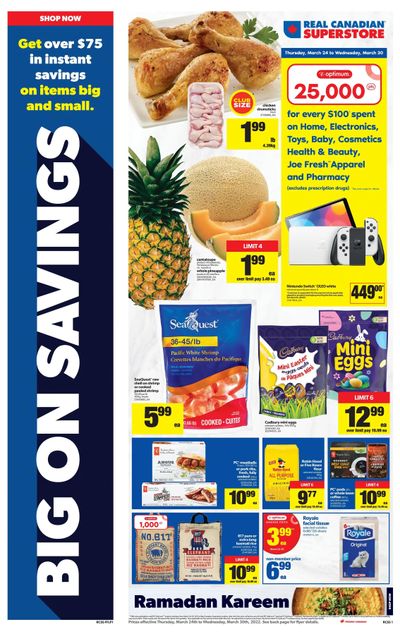 Real Canadian Superstore (ON) Flyer March 24 to 30