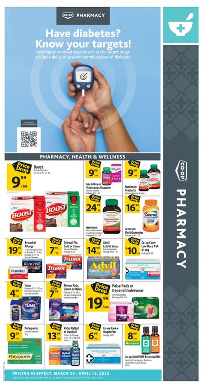 Co-op (West) Pharmacy Flyer March 24 to April 13