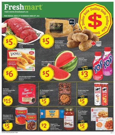 Freshmart (West) Flyer March 24 to 30