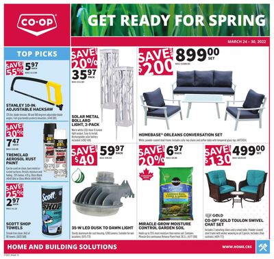 Co-op (West) Home Centre Flyer March 24 to 30