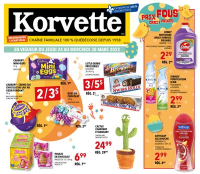 Korvette Flyer March 24 to 30