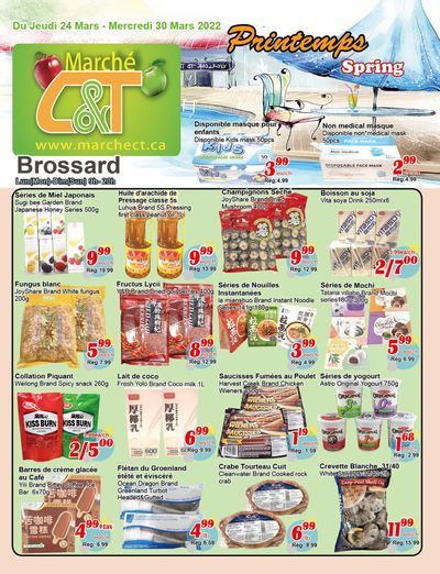 Marche C&T (Brossard) Flyer March 24 to 30