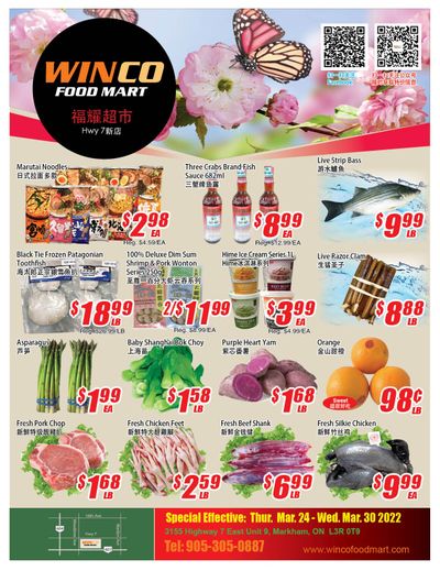 WinCo Food Mart (HWY 7) Flyer March 24 to 30