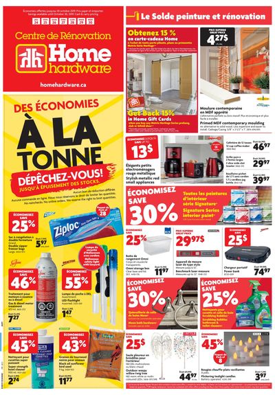 Home Hardware Building Centre (QC) Flyer October 24 to 30