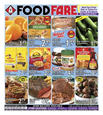 Food Fare Flyer March 26 to April 1